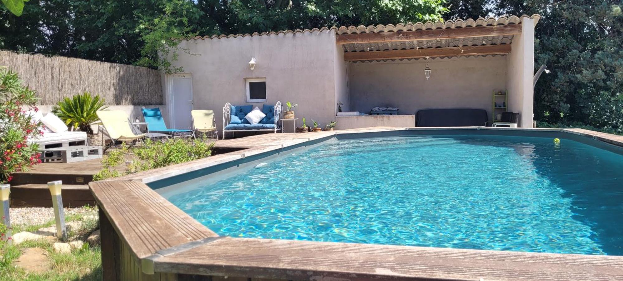Location Appartement Dans Mas Provencal Monteux Eksteriør billede